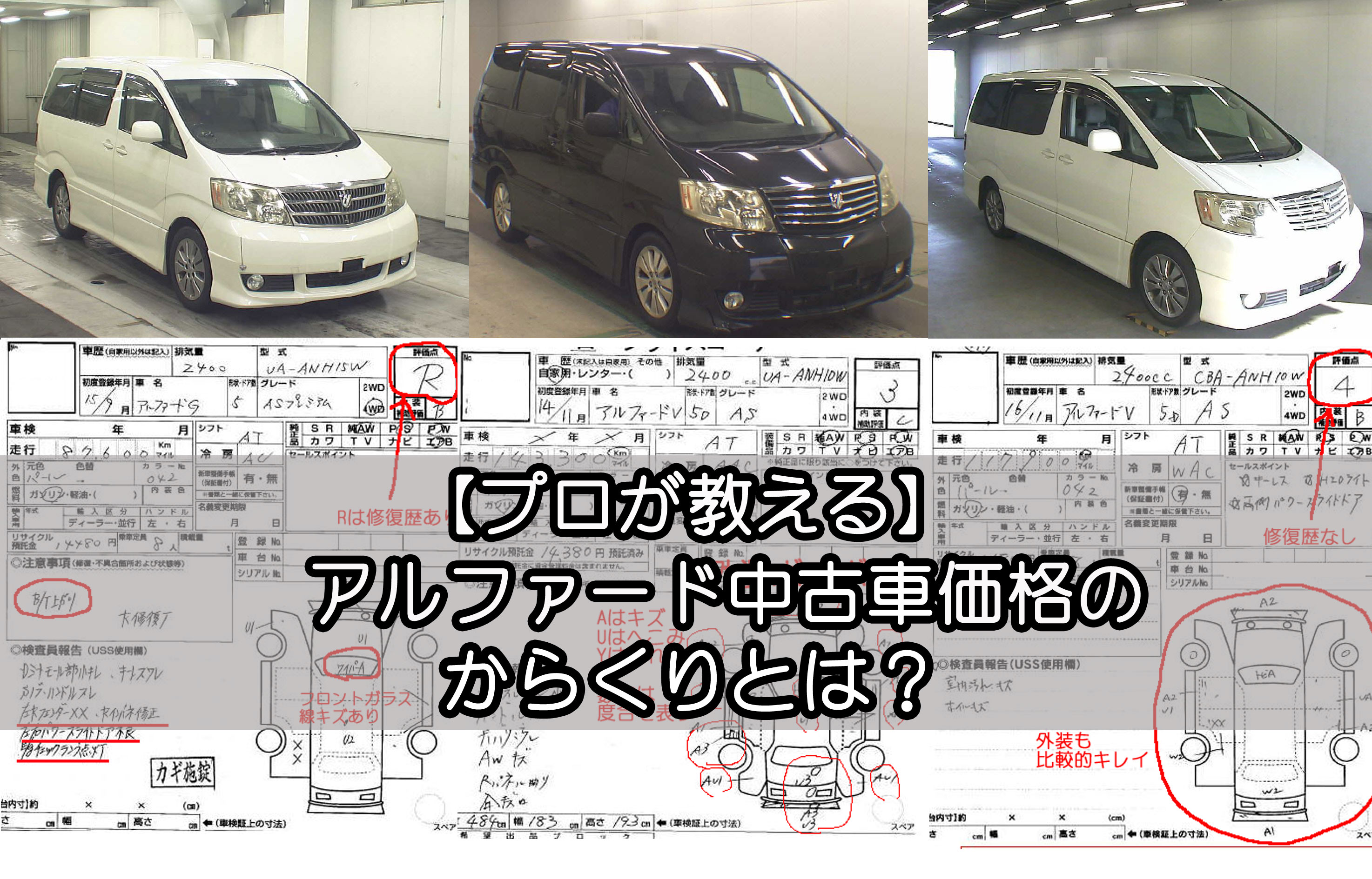 アルファードの中古車価格のからくりとは 埼玉にある中古車屋のプロが教えるミニバン選択基準