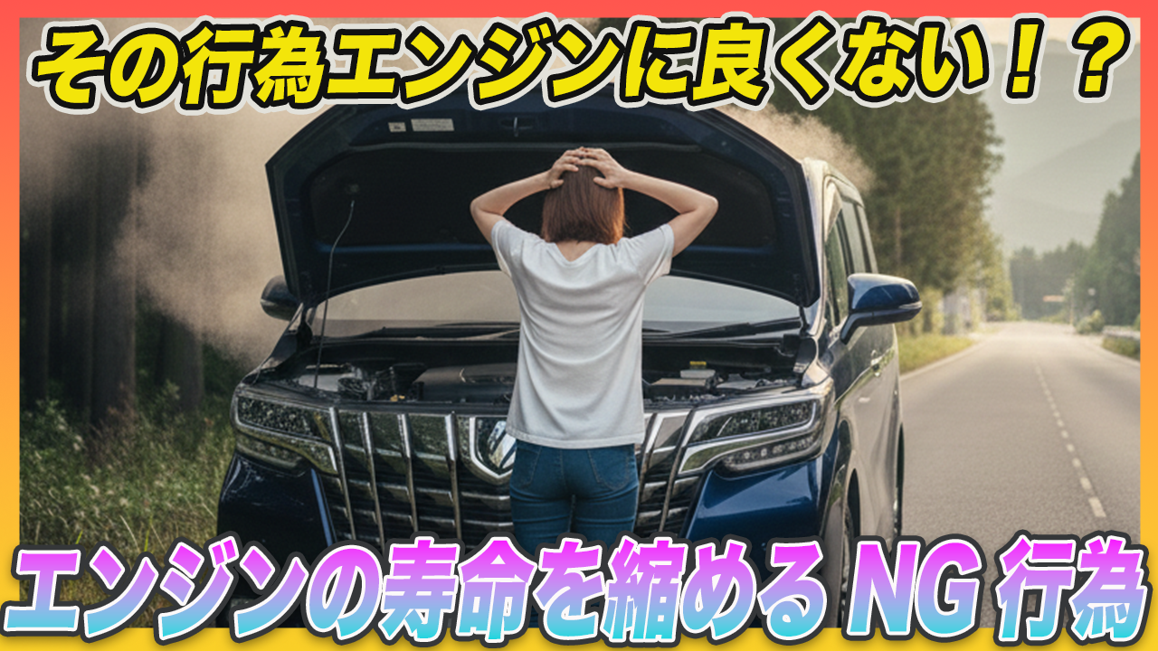 知らずにエンジンを壊してる!? 寿命を縮める7つのNG行為