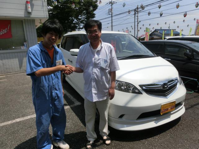 埼玉県でエリシオン中古車をご購入のお客様