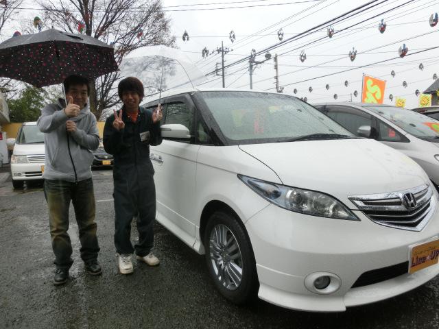 埼玉県でエリシオン中古車をご購入のお客様