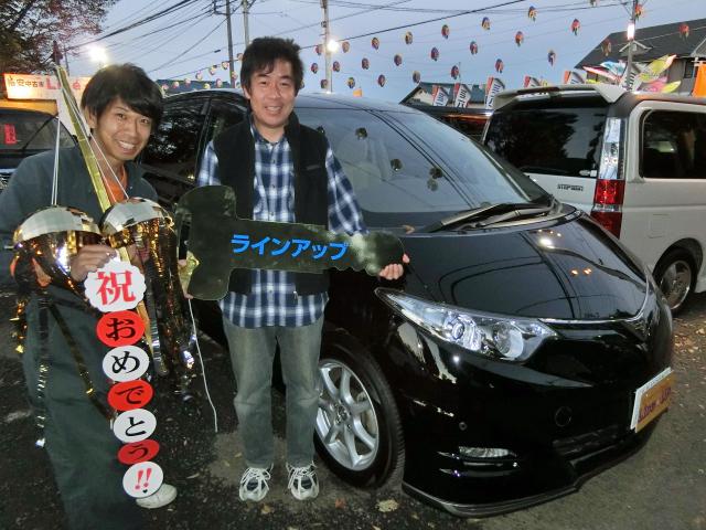 エスティマご購入の上田市 原田様