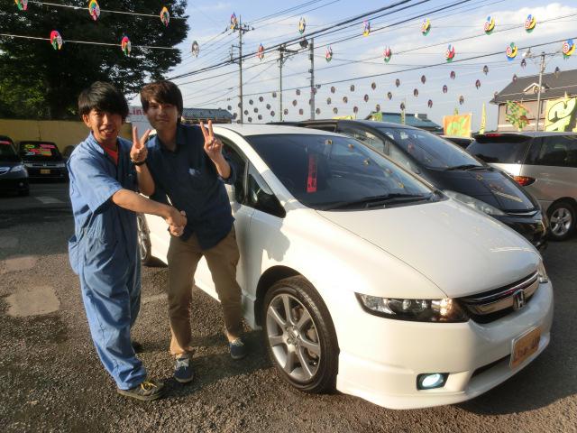 あきる野市でオデッセイ中古車をご購入のお客様