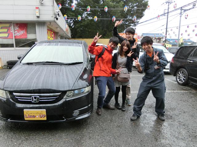 長野県佐久市でオデッセイ中古車をご購入されたお客様