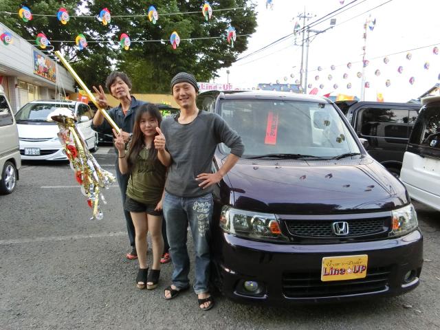 市川市でステップワゴン中古車をご購入のお客様