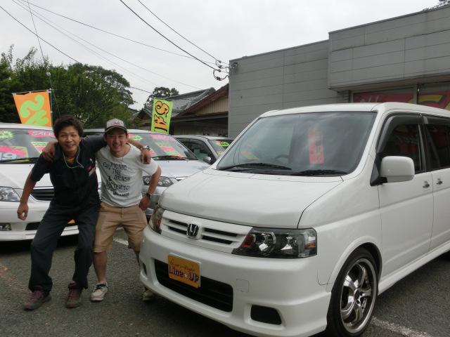 狭山市でステップワゴン中古車をご購入のお客様